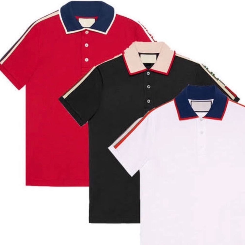 Gucci red men’s polo